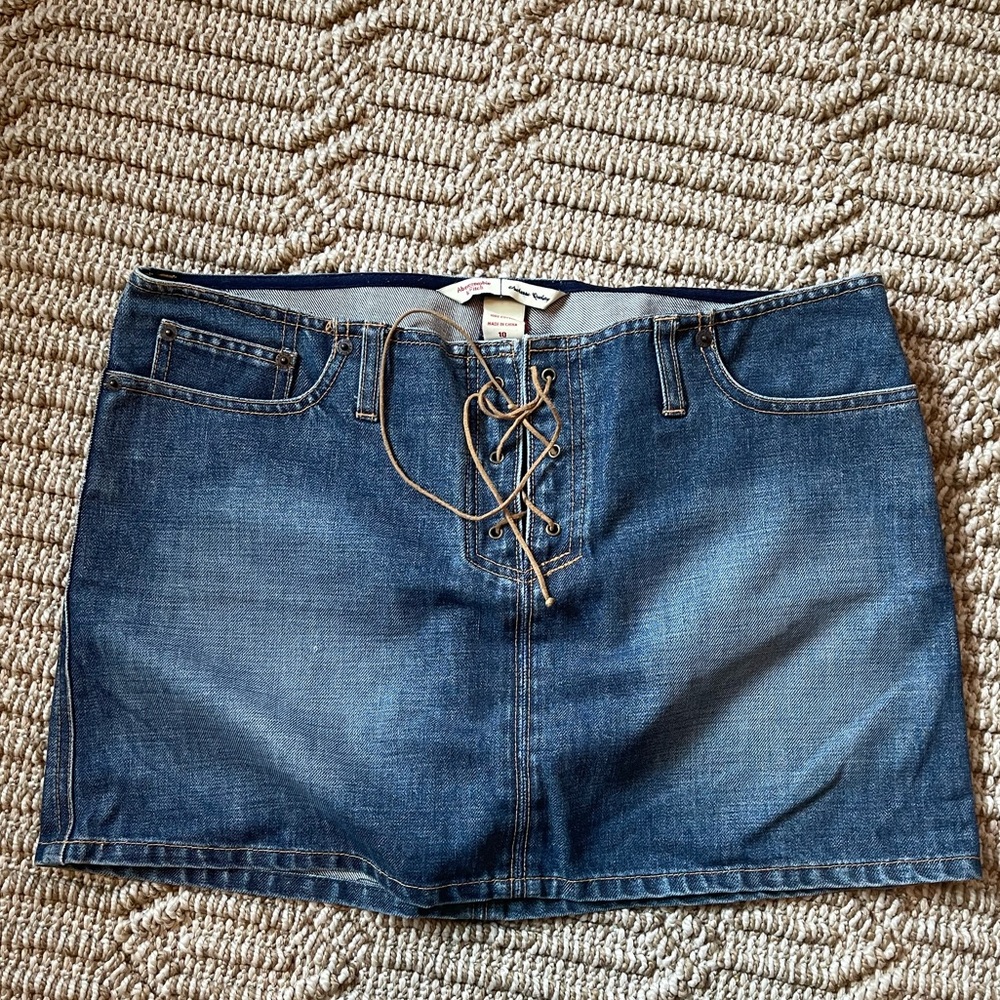 Abercrombie & Fitch denim skirt